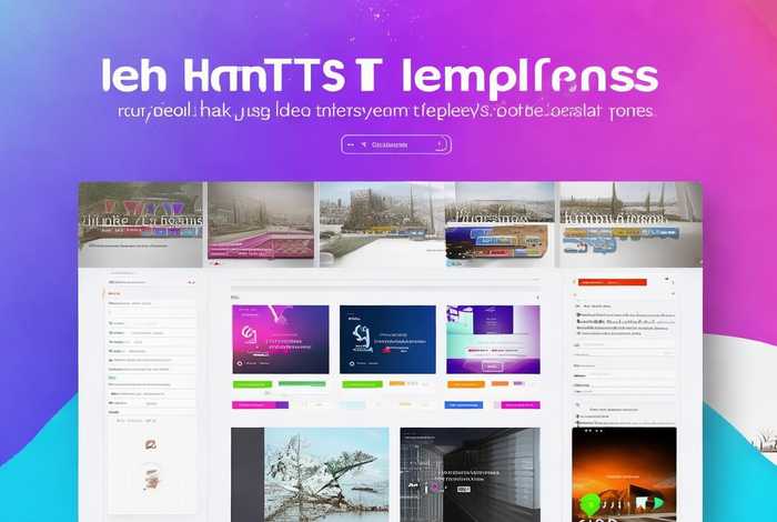 推荐html免费模板网站 - html5模板免费下载 推荐html免费模板网站 - html5模板免费下载
