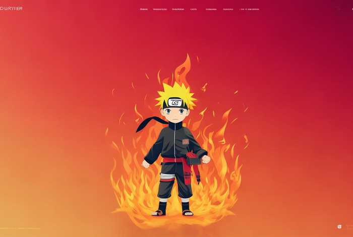 火影忍者网页设计简单（火影忍者网页设计简单图片）
