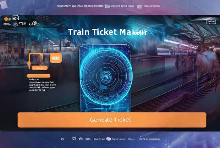 火车票制作生成器、火车票制作生成器官网入口
