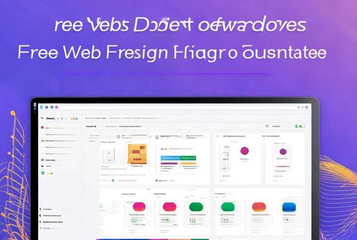免费的网页设计成品；免费的网页设计成品软件