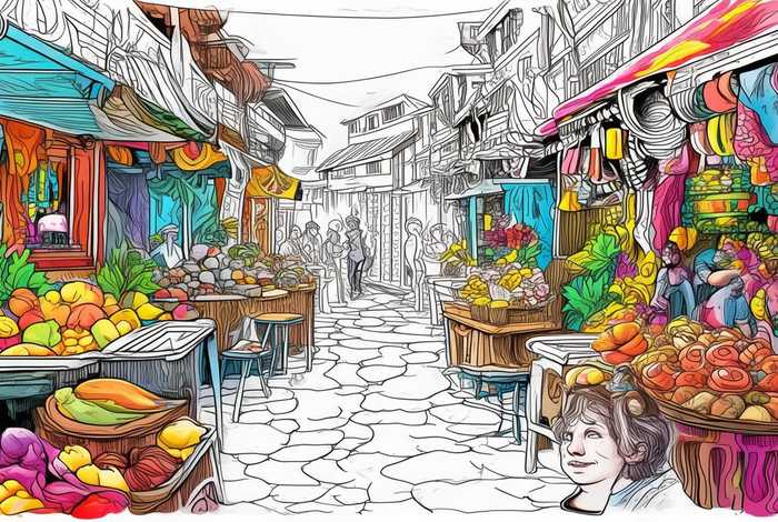 免扣线稿素材png、免费线稿素材