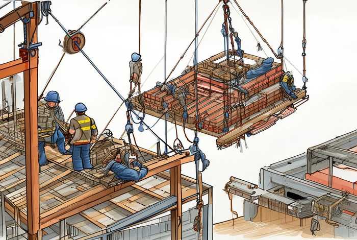 如何搭建平台从高处运材料到低处运物品（如何搭建平台从高处运材料到低处运物品的过程）
