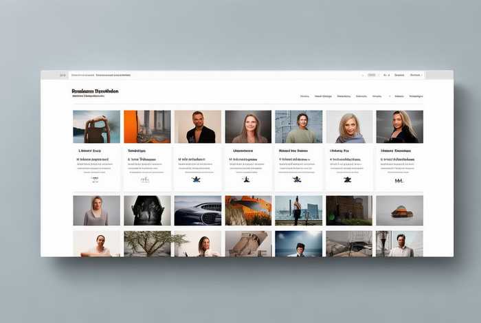 设计师设计案例网站 - 设计师作品网站