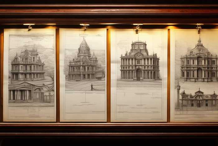 欧美风格设计图纸、欧美风格设计图纸大全