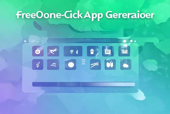 免费一键生成app的软件、免费一键生成app的软件下载