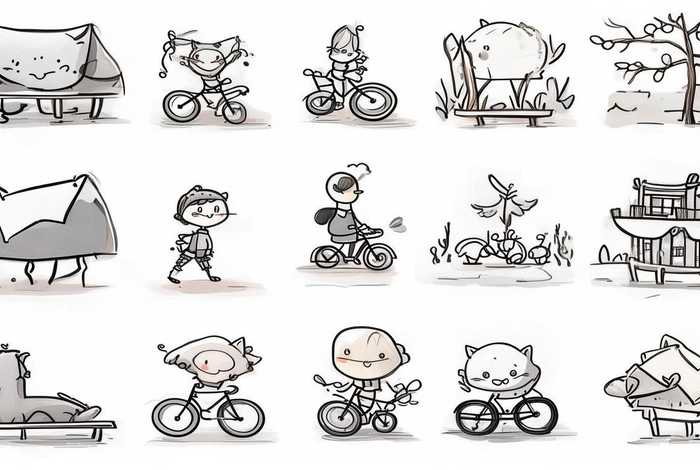 卷页纸简笔画（卷纸简笔画图片大全）