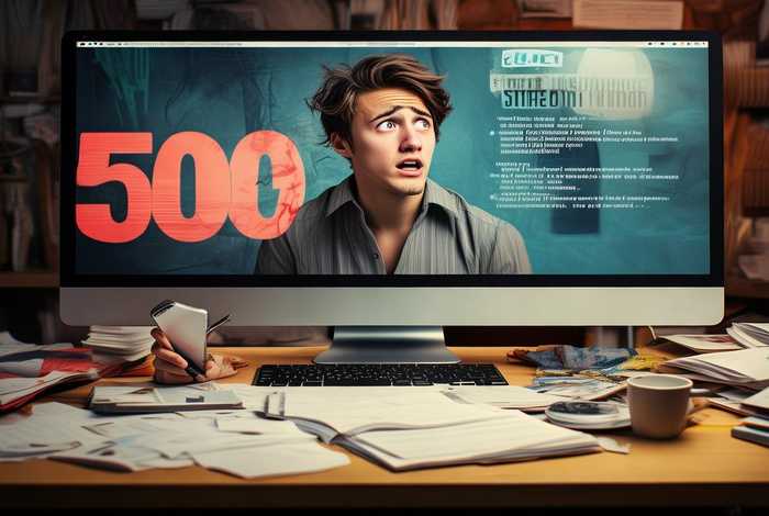 网页出现500错误怎么解决（网站出现500错误该怎么处理）