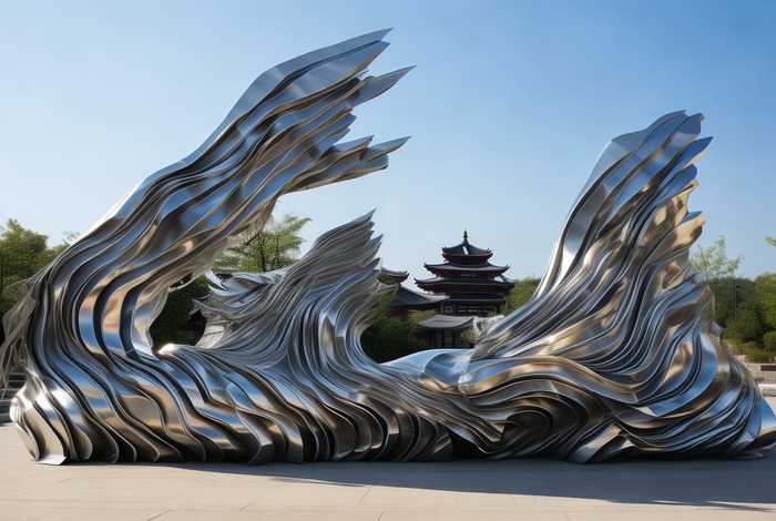 山东定制；山东定制镂空不锈钢假山雕塑