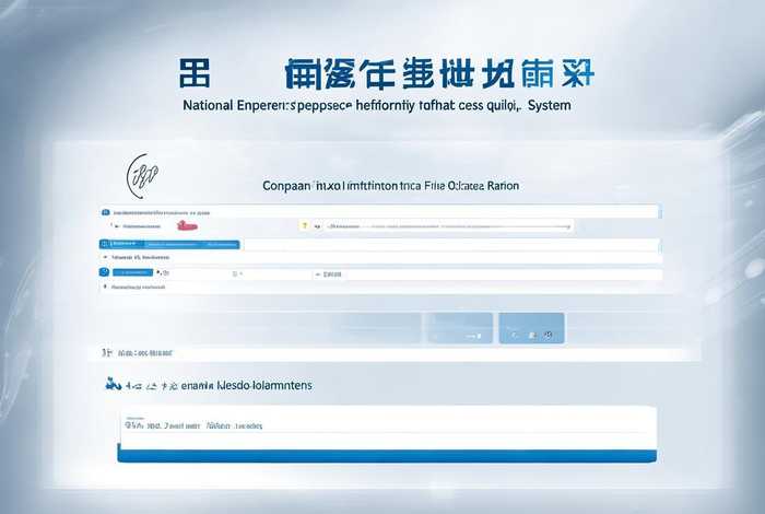 企业信息查询系统入口官网 全国企业信息查询系统入口官网