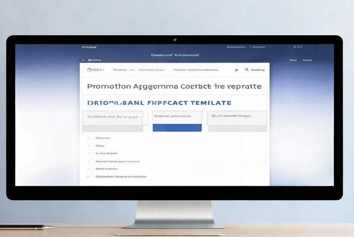 推广协议合同模板 推广协议合同模板下载