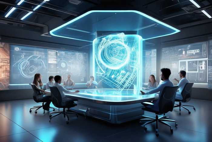 科技公司设计效果图，科技公司设计效果图怎么做