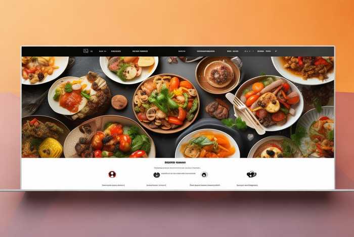美食网站首页设计、美食网站首页设计模板