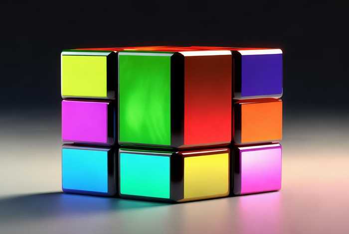 魔方建模c4d,3d建模魔方制作步骤 魔方建模c4d,3d建模魔方制作步骤