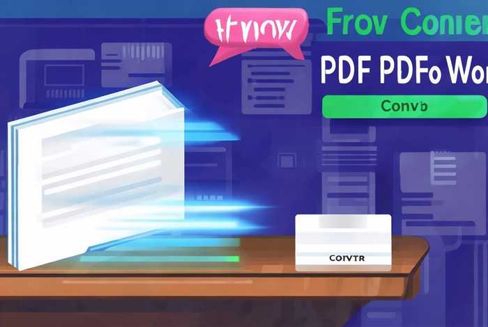 如何免费将pdf文件转换成word文档 如何免费将pdf文件转换成word文档格式