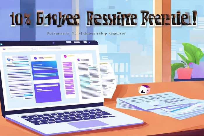 免费制作个人简历不用会员的软件 有没有免费的制作简历的软件