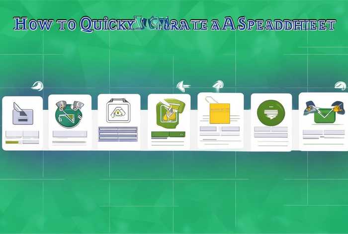 如何快速制作表格，如何快速制作表格步骤