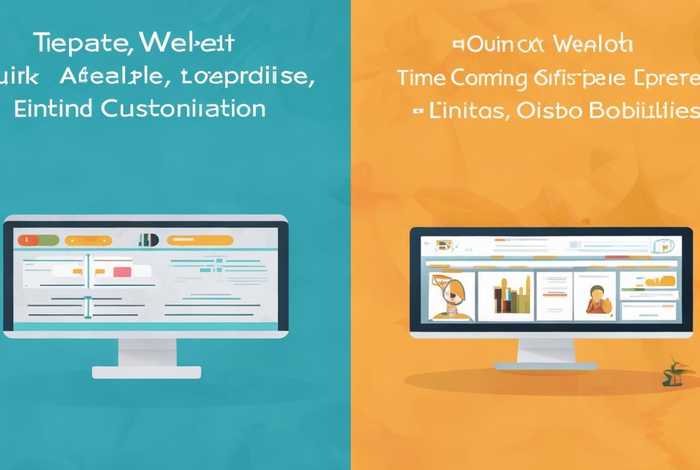 模板建站和定制建站 模板建站和定制建站的优缺点