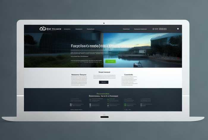 企业网页搭建设计，企业网页搭建设计图