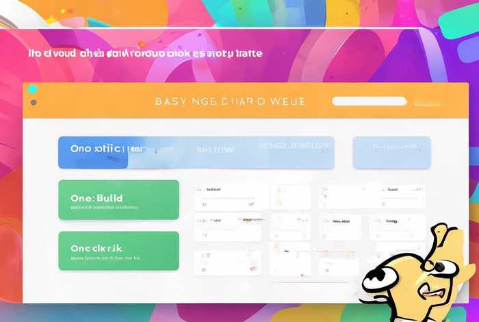 傻瓜式建网站、傻瓜式网站一键搭建