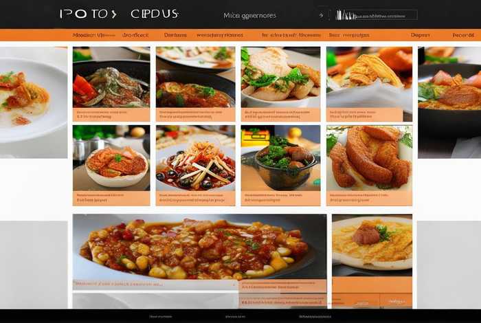 美食网页设计程序源代码大全 - 美食网站完整的网页设计代码