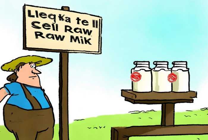 网络销售生牛乳违法怎么处理；生牛乳怎么卖