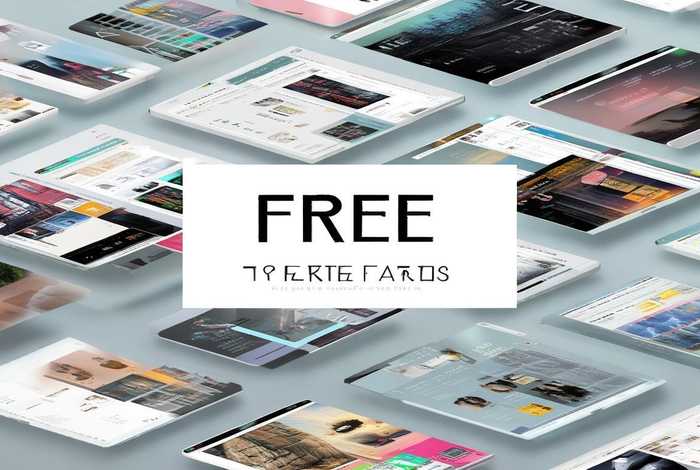 免费的前端模板 免费的前端模板网站有哪些