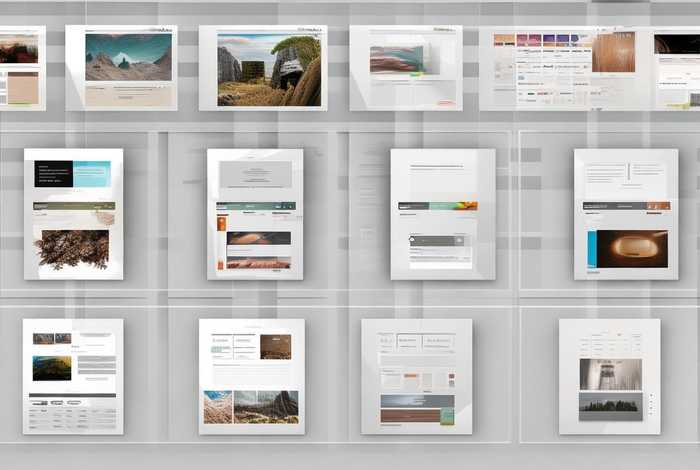网页布局模板图片素材，网页布局模板图片素材库