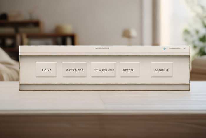 网页家居导航栏设计制作，网页家居导航栏设计制作教程