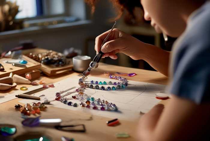 如何制作一个属于自己的宝石项链；如何制作一个属于自己的宝石项链教程