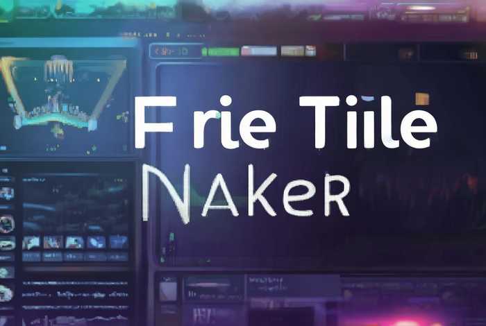 免费制作片头片尾的高清免费软件；免费制作片头片尾的高清免费软件下载