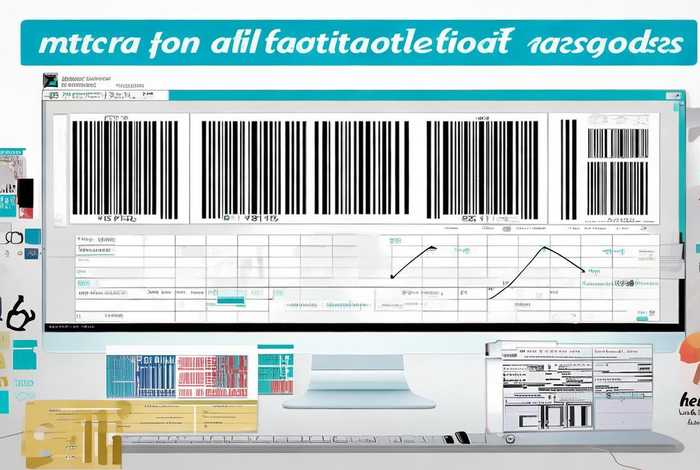 如何自己编辑条形码；如何自己编辑条形码图片