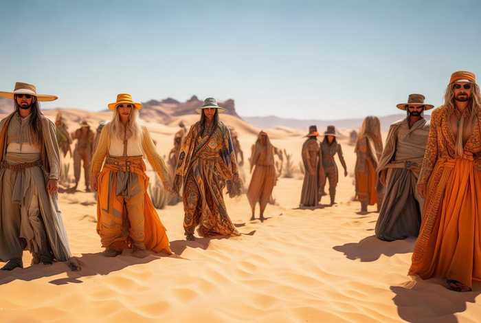 沙漠风服装、沙漠风格服装