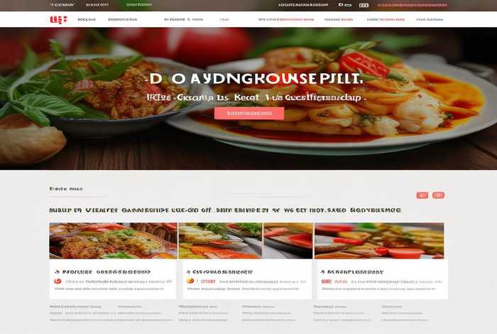 美食网站页面设计模板 美食网站页面设计模板怎么做