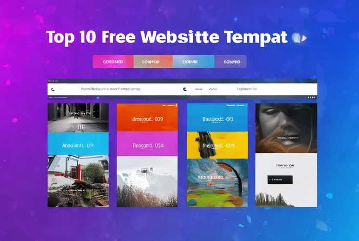 十大免费网站模板网站 十大免费网站模板网站下载