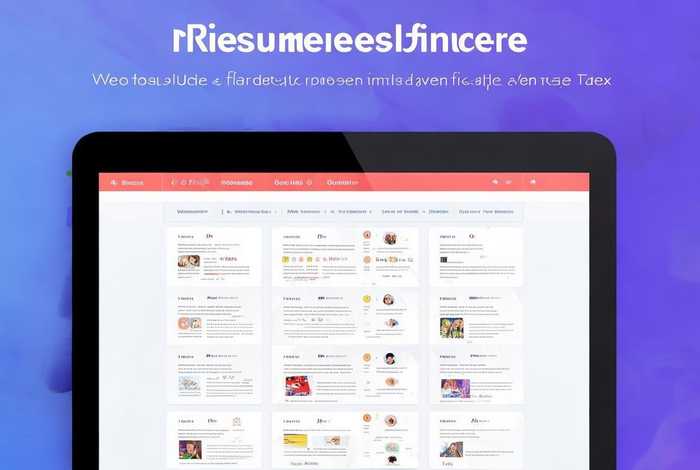 简历模板网站免费（简历模板网站免费使用）