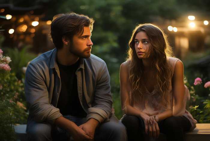 男人和女人一起对愁愁的说话说明什么；男人和女人一起对愁愁的说话说明什么呢