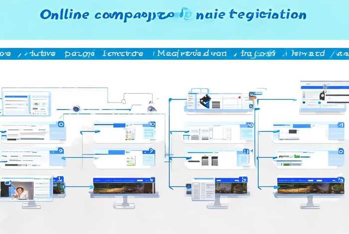 企业怎么网上注册公司流程；企业怎么网上注册公司流程图