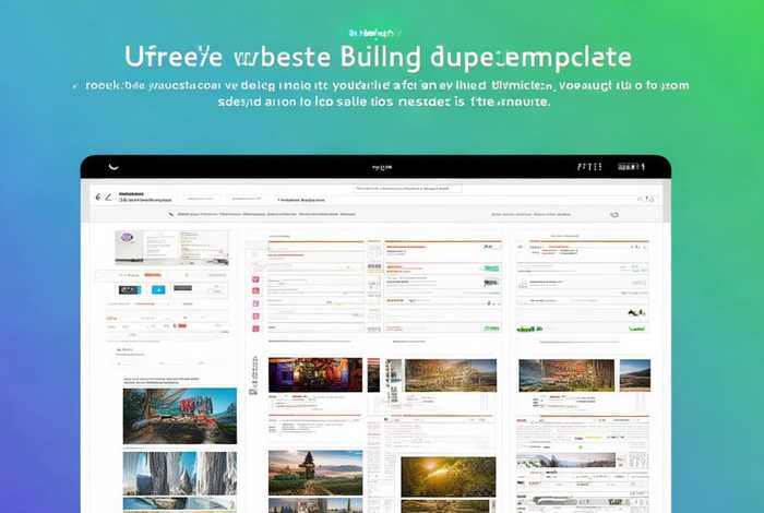 免费网站建站模板 免费网站建站模板下载