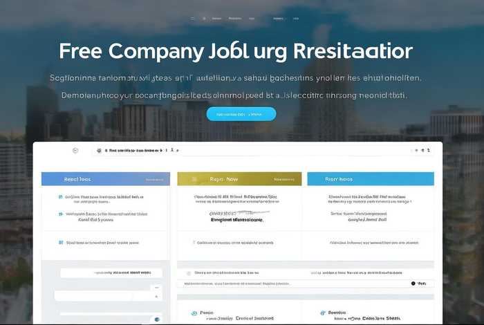 如何免费注册公司网页，如何免费注册公司网页账号