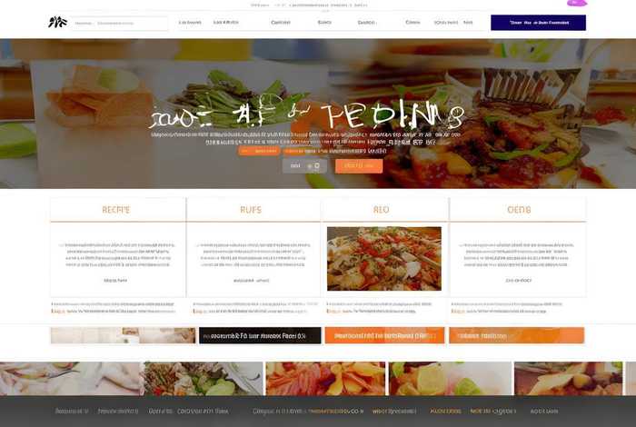 美食网站模板 美食网站模板怎么做