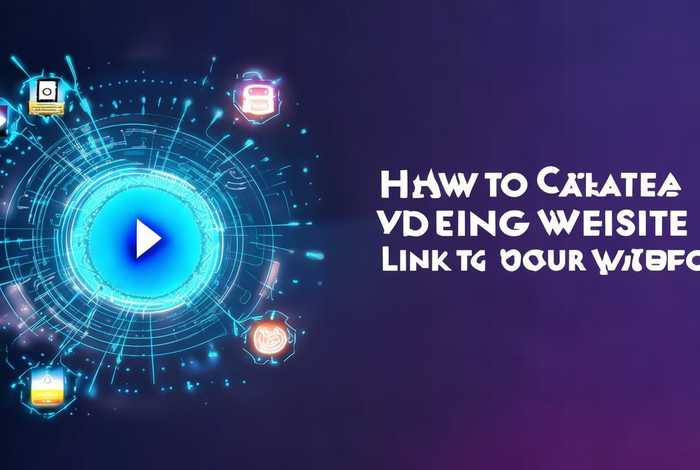 如何制作一个放视频的网站 - 如何制作一个放视频的网站链接