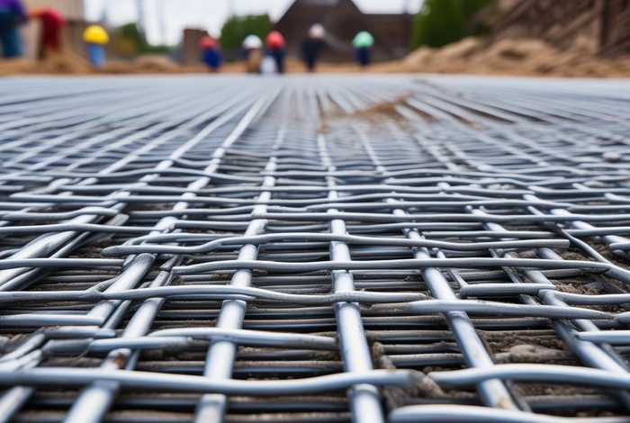 网片作用 地面钢丝网片作用