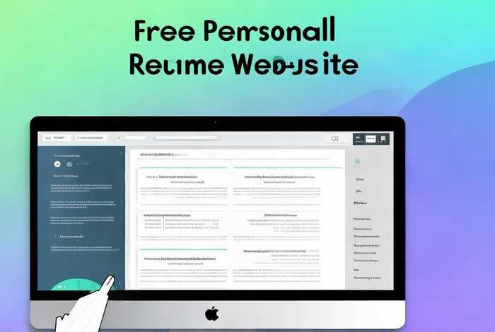 免费个人简历电子版网站；免费个人简历电子版模板