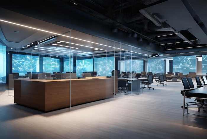 网络公司装修设计、网络公司装修设计图