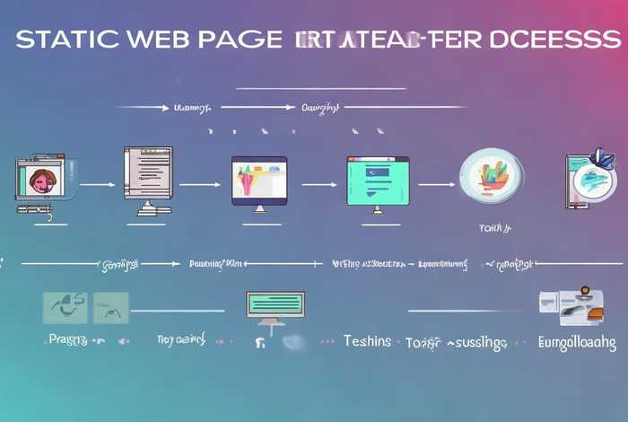 静态网页的制作流程、静态网页的制作流程图