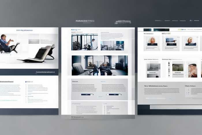 企业网站页面布局（企业网站页面布局设计）