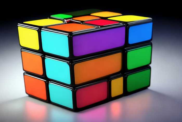 魔方建模c4d,3d建模魔方制作步骤 魔方建模c4d,3d建模魔方制作步骤