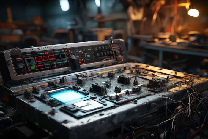 模板破碎机 - 模板破碎机配电柜显示对时异常