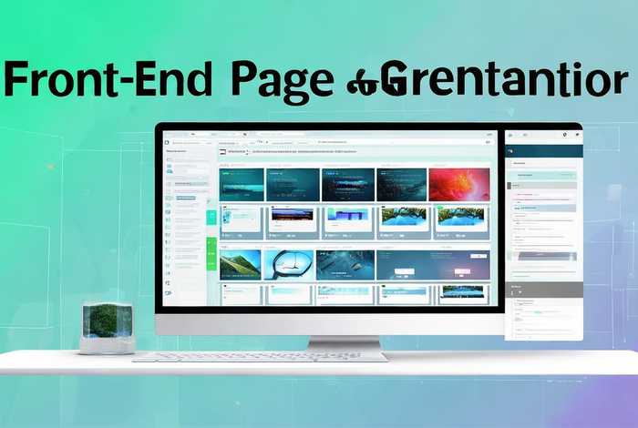 前端页面生成器，前端页面生成器是什么