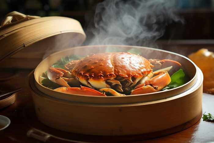 清蒸大闸蟹全部步骤视频、清蒸大闸蟹的做法步骤视频